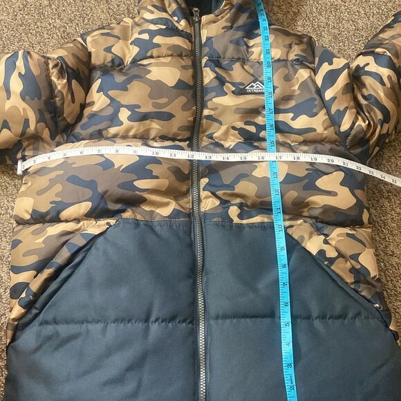 Ixtreme Boys Hooded Color block Puffer Winter Jacket Size 18US - Picture 11 of 11